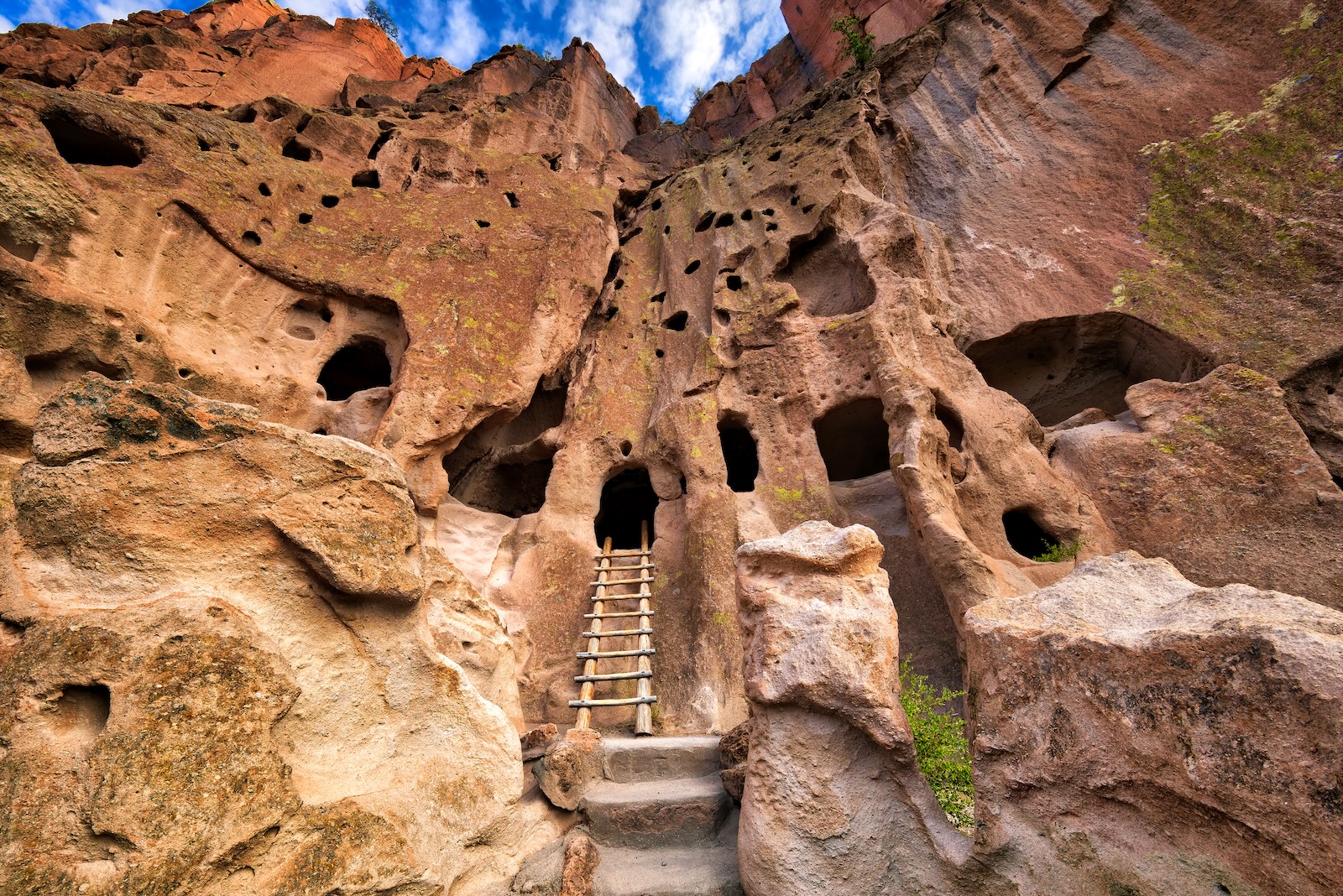 Bandelier National Monument is just one of many day trips from Santa Fe.