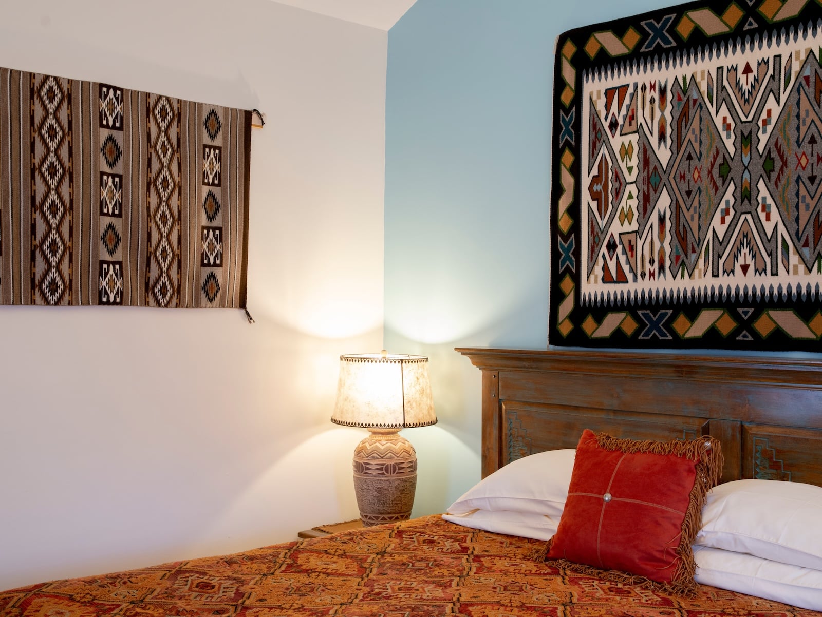 The Best Santa Fe Hiking Trails For Fall 2 After exploring the top Santa Fe hiking trails this fall, unwind at our top-rated Bed and Breakfast in Santa Fe with gorgeous guest rooms like this