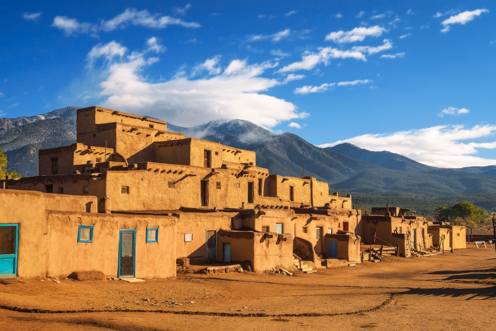 Visiting the historic Taos Pueblo is one of the best things to do in Taos