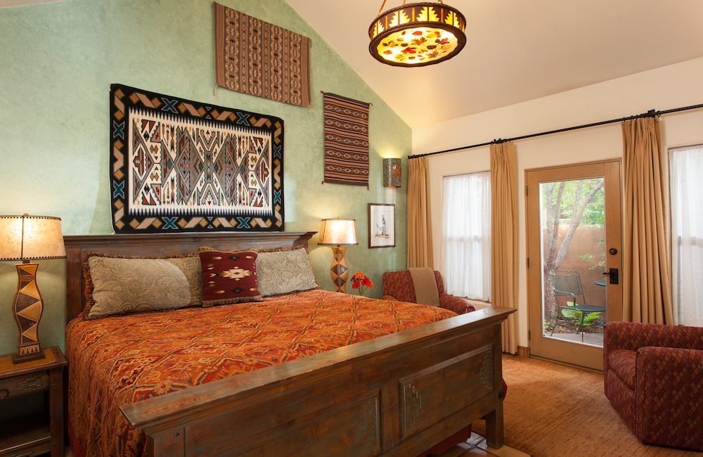 Guest room at our relaxing Santa Fe Bed and Breakfast