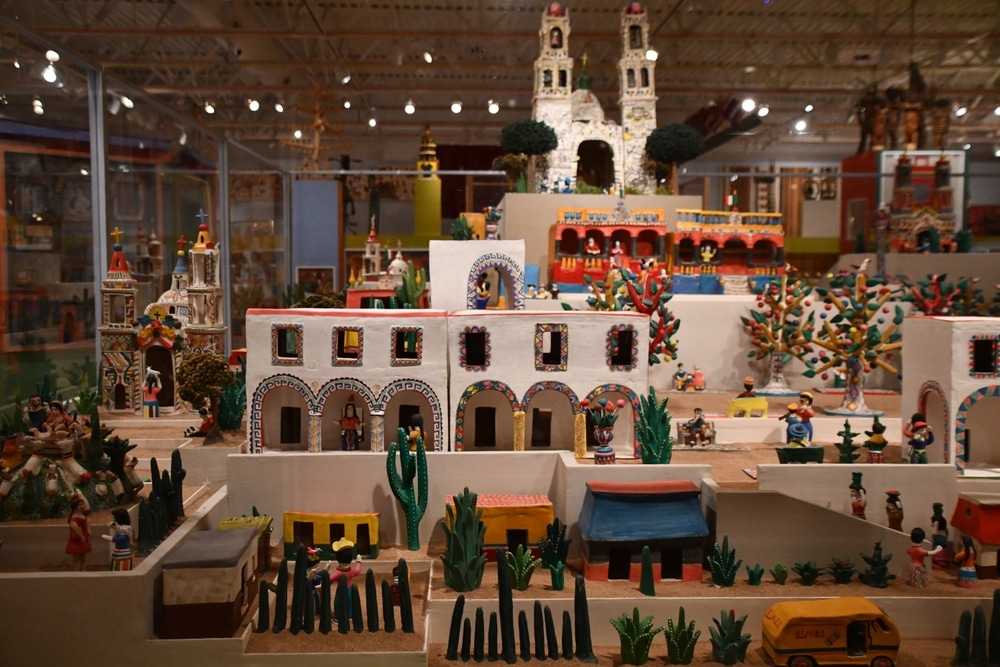 Display at the Museum of International Folk Art in Sante Fe